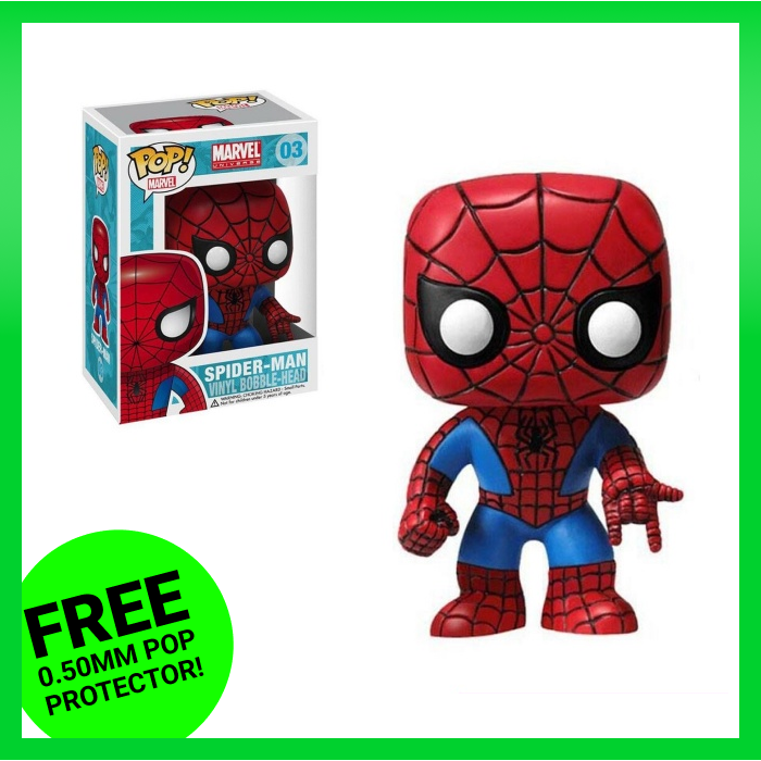 Marvel Spider-man #03 (slight damaged box) Funko Pop Vinyl Figure | Lazada  PH