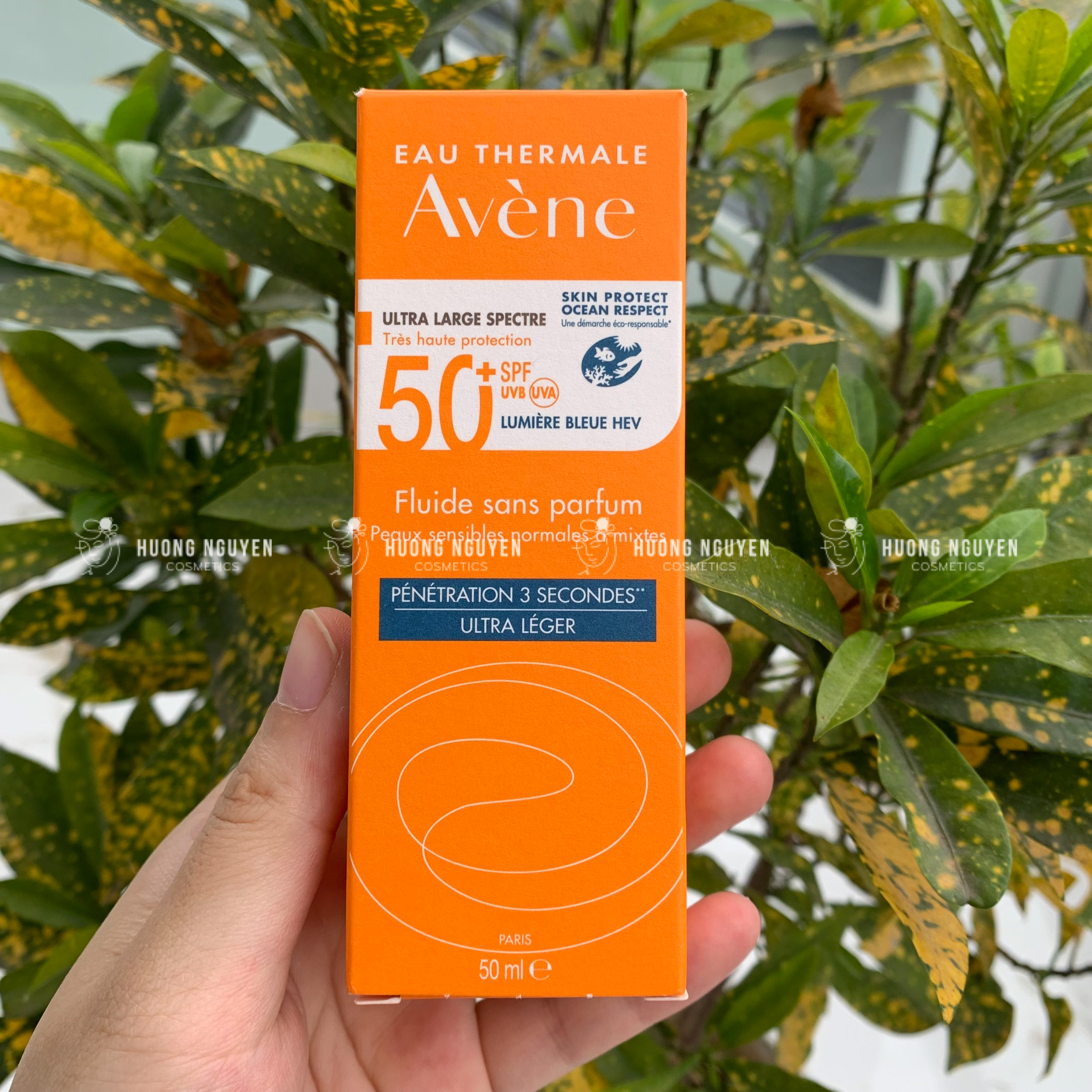 Kem Chống Nắng Avene Dry Touch Fluide SPF50+