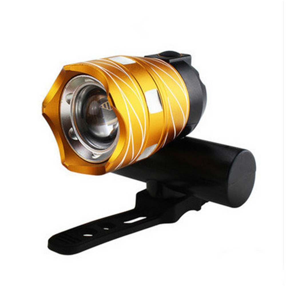 LED Cycling Bike Bicycle Head Light Flashlight With 3 Modes Torch USB