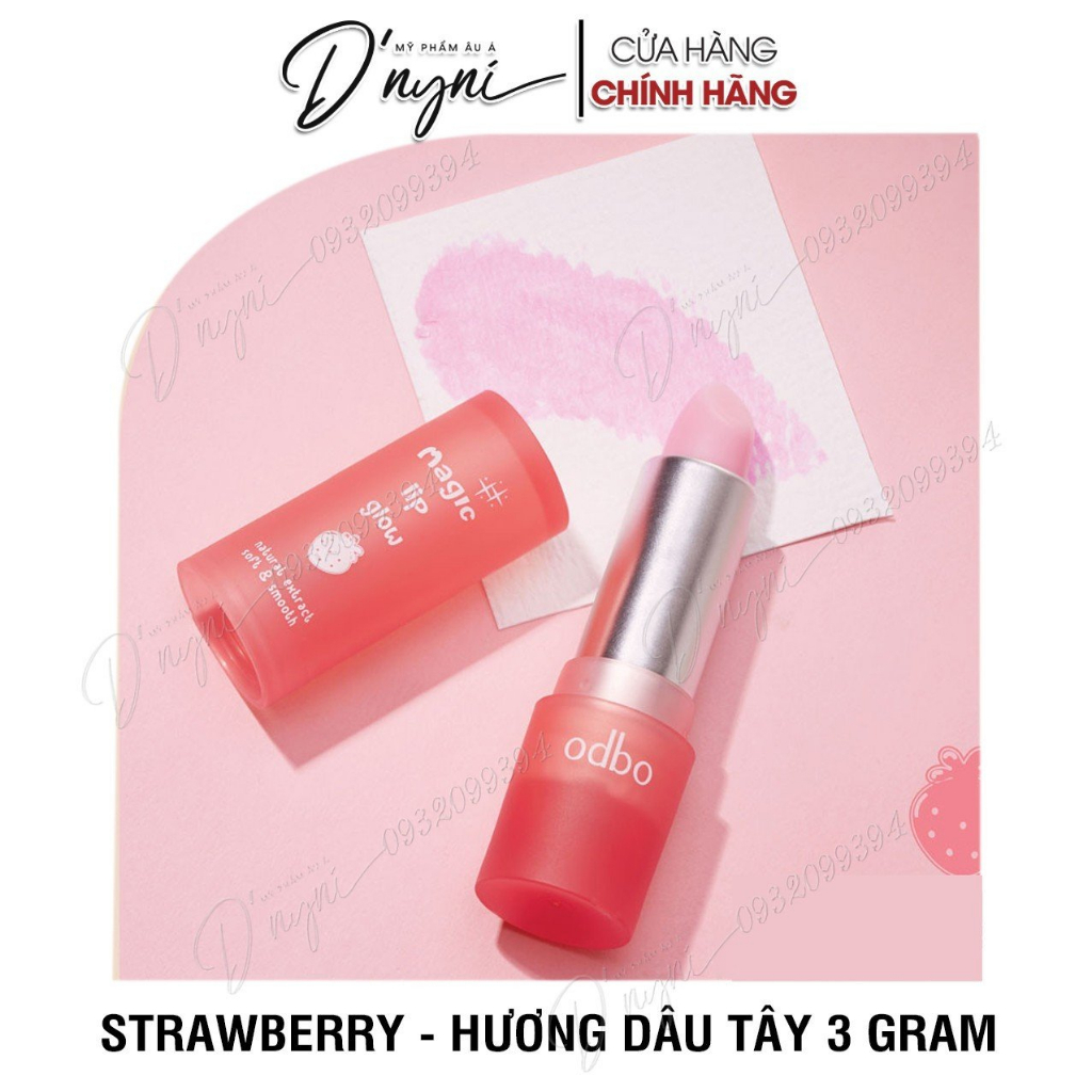 Son Dưỡng Môi Odbo Collagen Magic Lip Balm