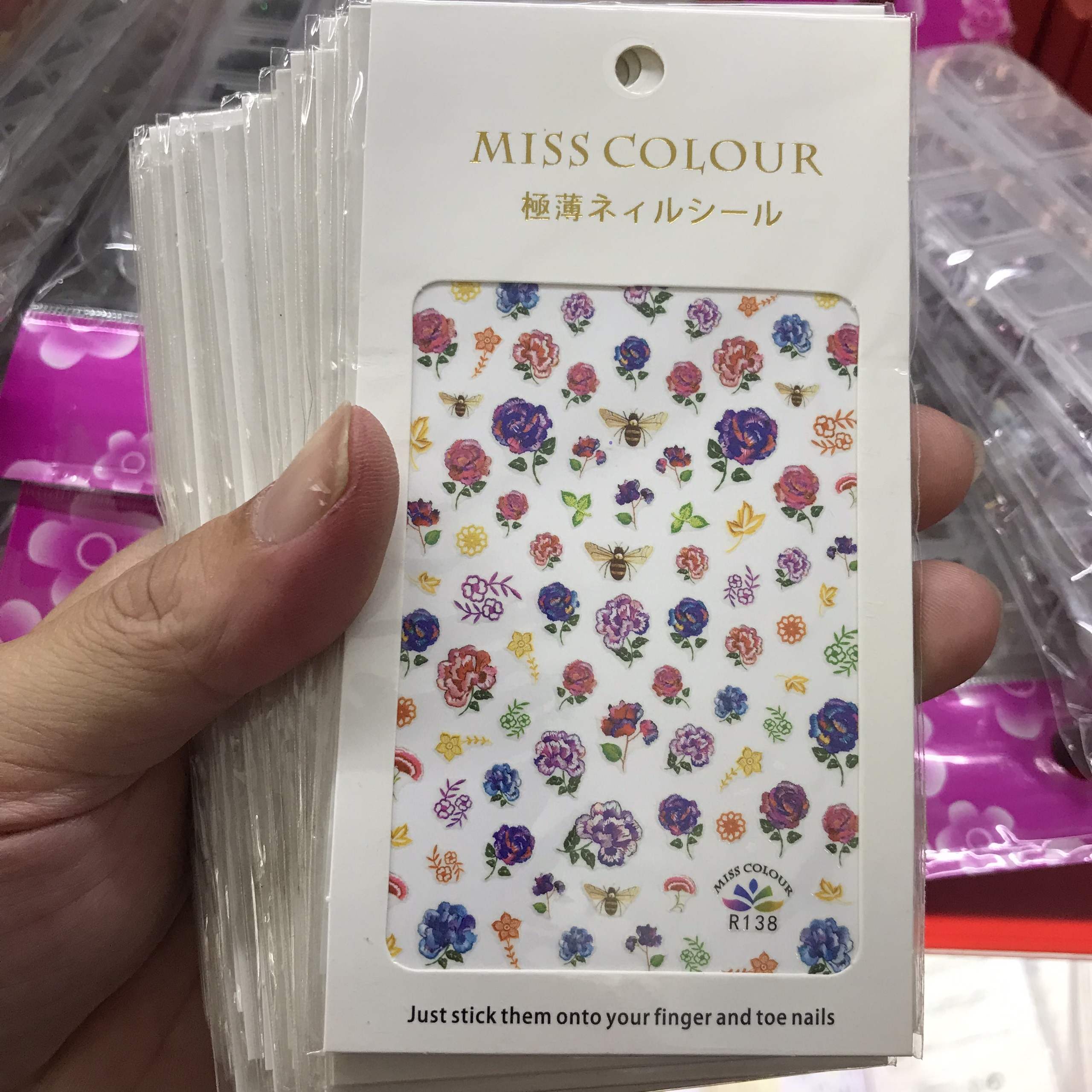 Nail sticker dán móng tay - Chân - HOT 2