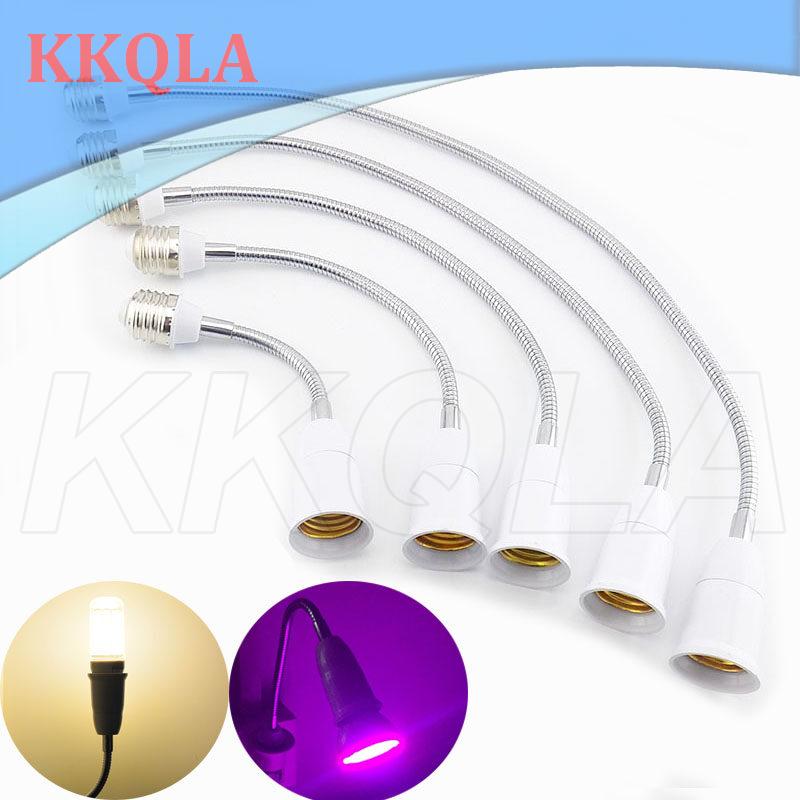 Đui Bóng Đèn LED E27 Sang E27 Linh Hoạt Với Bộ Chuyển Đổi Giá Đỡ Đèn Mở Rộng 18CM 28CM 38CM 48CM 58CM