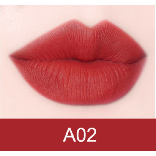 Son Black rouge kem lì bảng mới A02,A16,A26