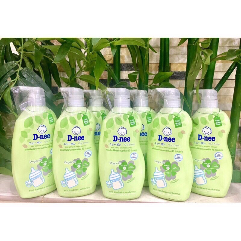 Nước rửa bình sữa Dnee Organic (dạng túi 550ml/ chai 600ml)