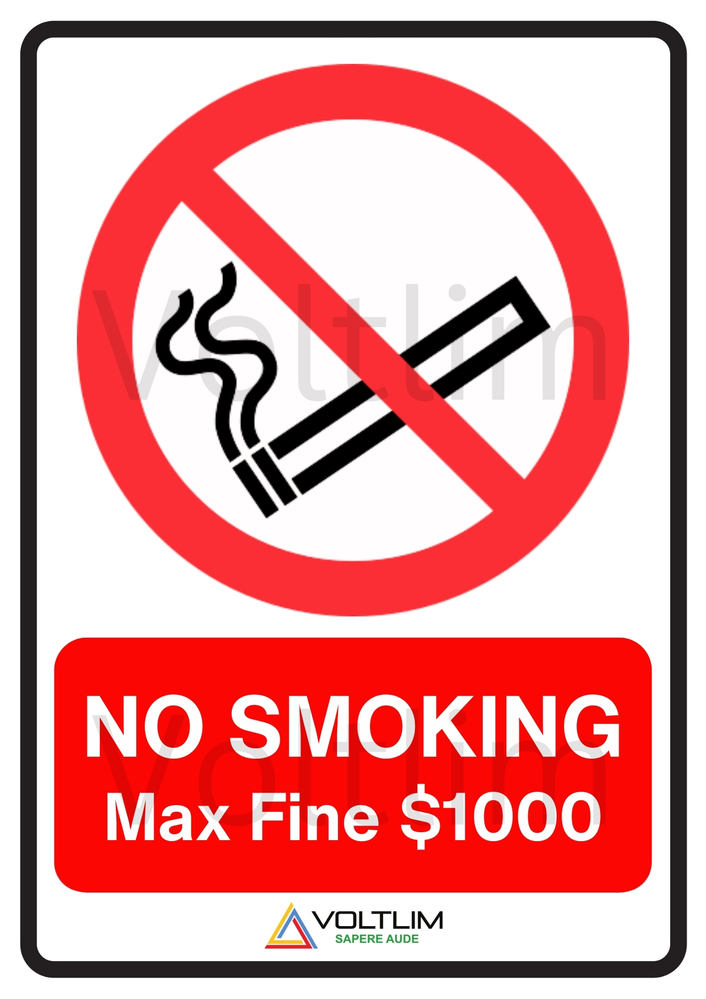 V Safety, 67143Ax R, Cartello Di Pericolo Che Indica Un Edificio Pericoloso, In Plastica Rigida