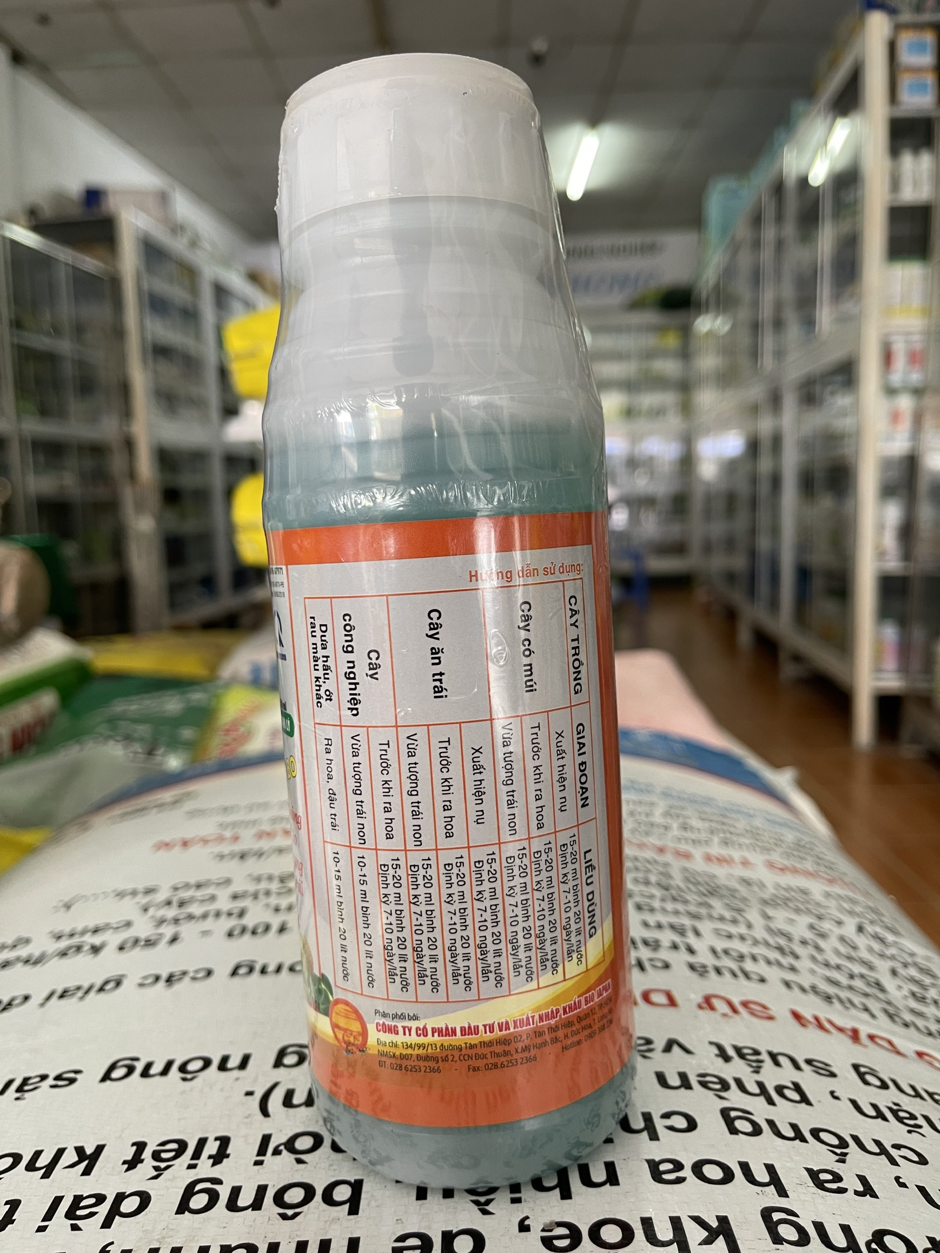 PHÂN BÓN LÁ BIO JAPAN SIÊU BO 500ML