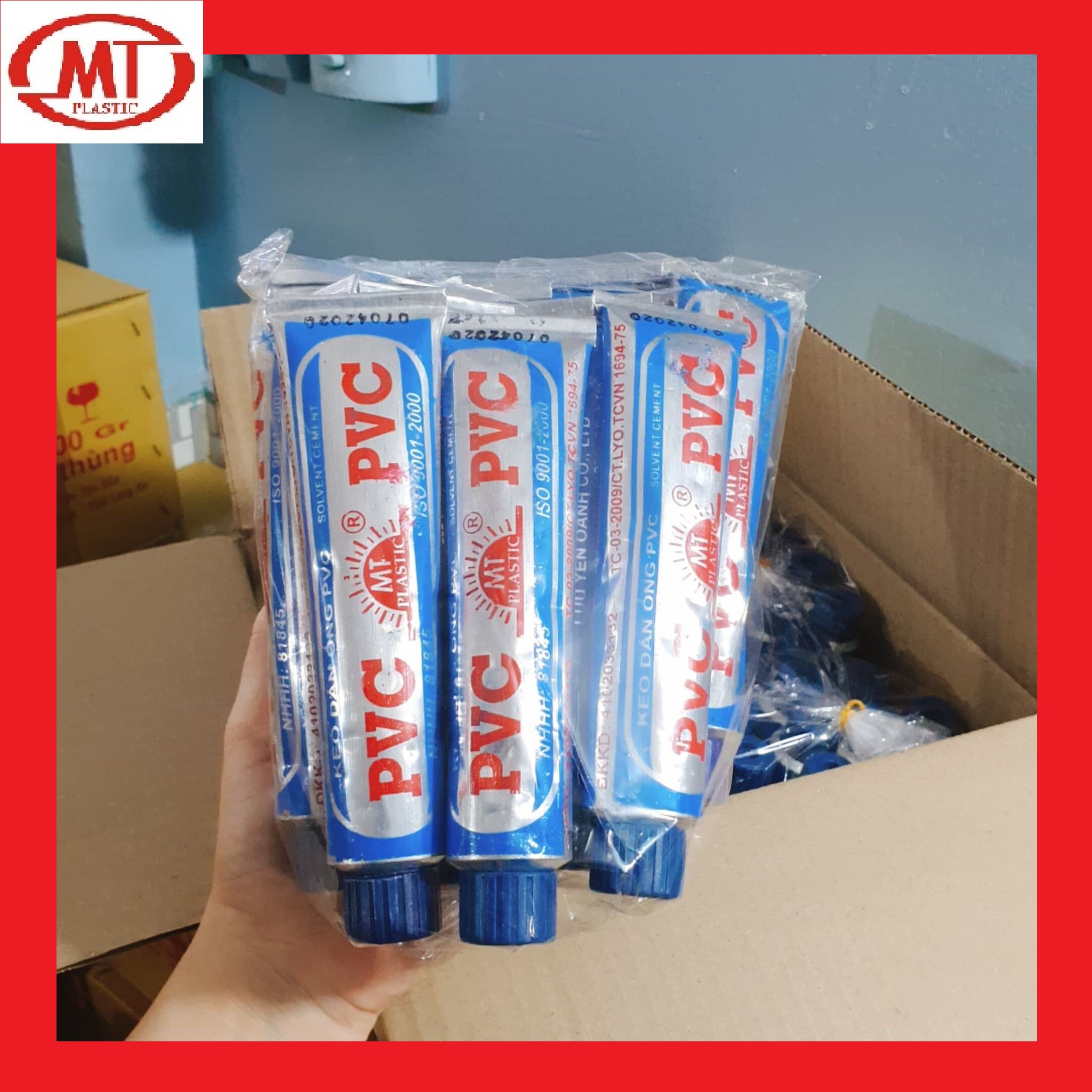 KEO DÁN ỐNG NƯỚC 100G/TUÝP HIỆU MẶT TRỜI