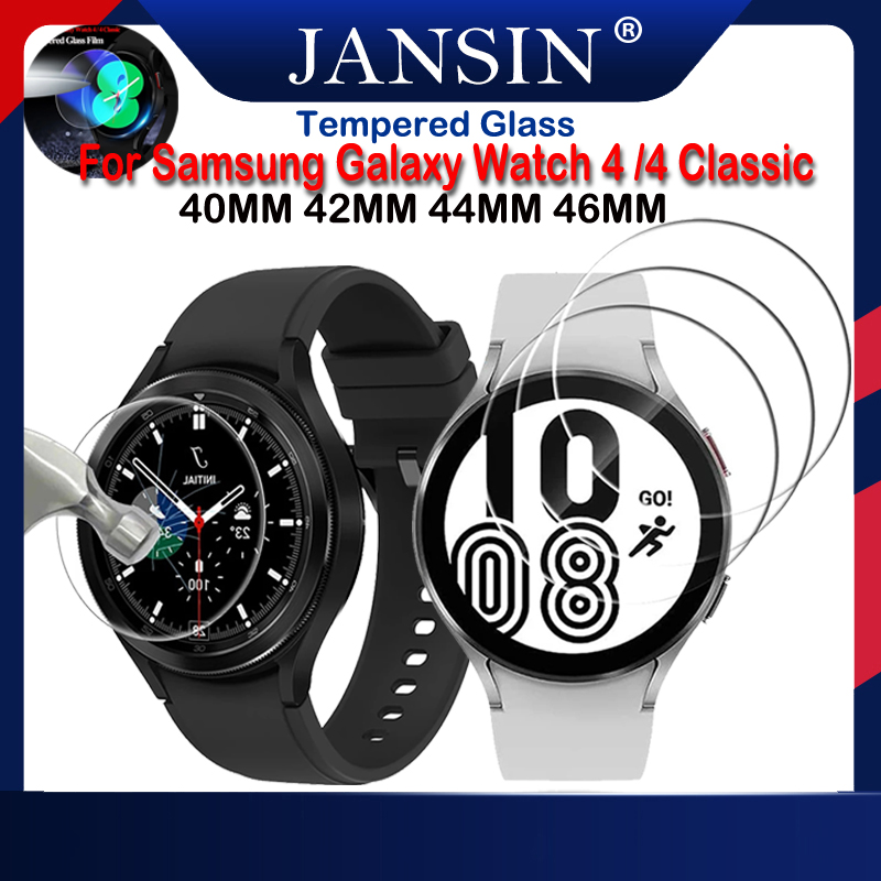 Phim bảo vệ kính cường lực cho Samsung Galaxy Watch 4 40mm 44mm Watch4 Classic 42mm 46mm HD Clear Full Screen Protector Film Phụ kiện thumbnail