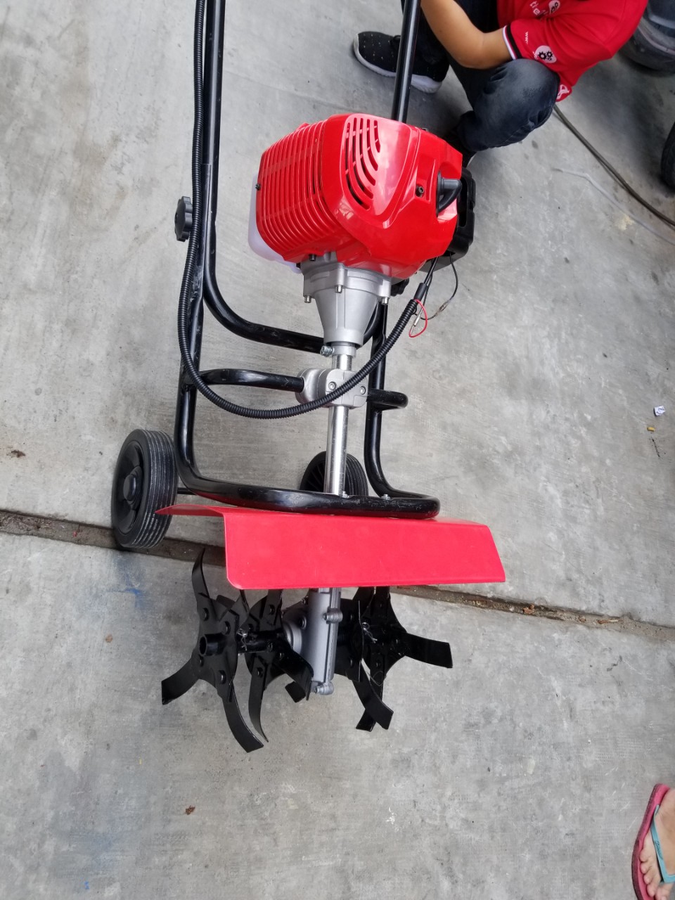 [HCM][Trả góp 0%] MÁY XỚI ĐẤT MINI ĐỘNG CƠ 4 THÌ GX 35