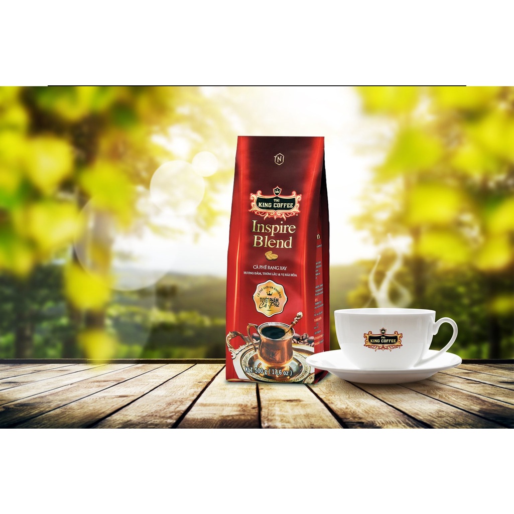 Cà Phê Rang Xay Inspire Blend TNI KING COFFEE - Bịch 500g