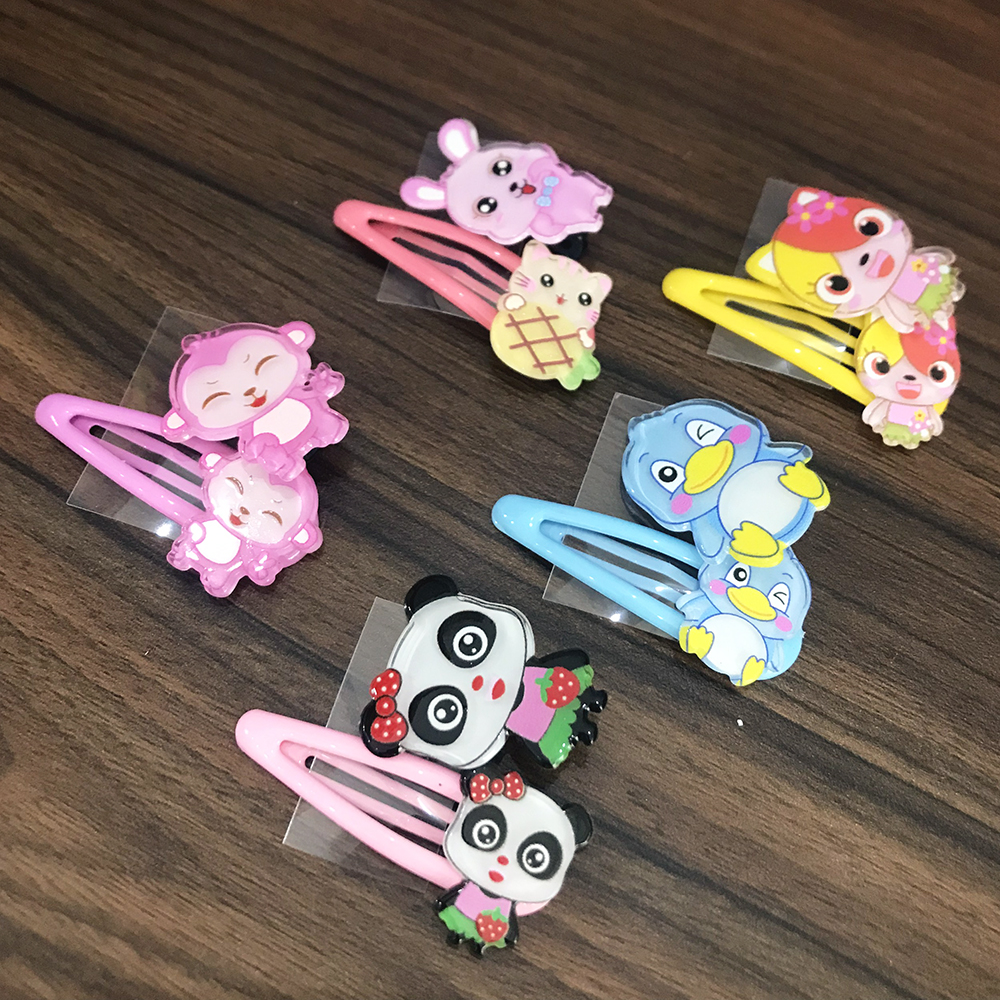 Set 2 kẹp mái hoạt hình mỏ vịt kẹp bẻ Phụ Kiện 68