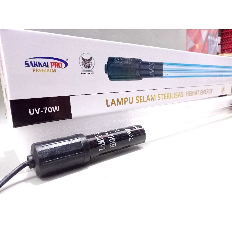 SAKKAI PRO UV 70WATT LAMPU UV ULTRAVIOLET ANTI LUMUT BAKTERI STERILISASI