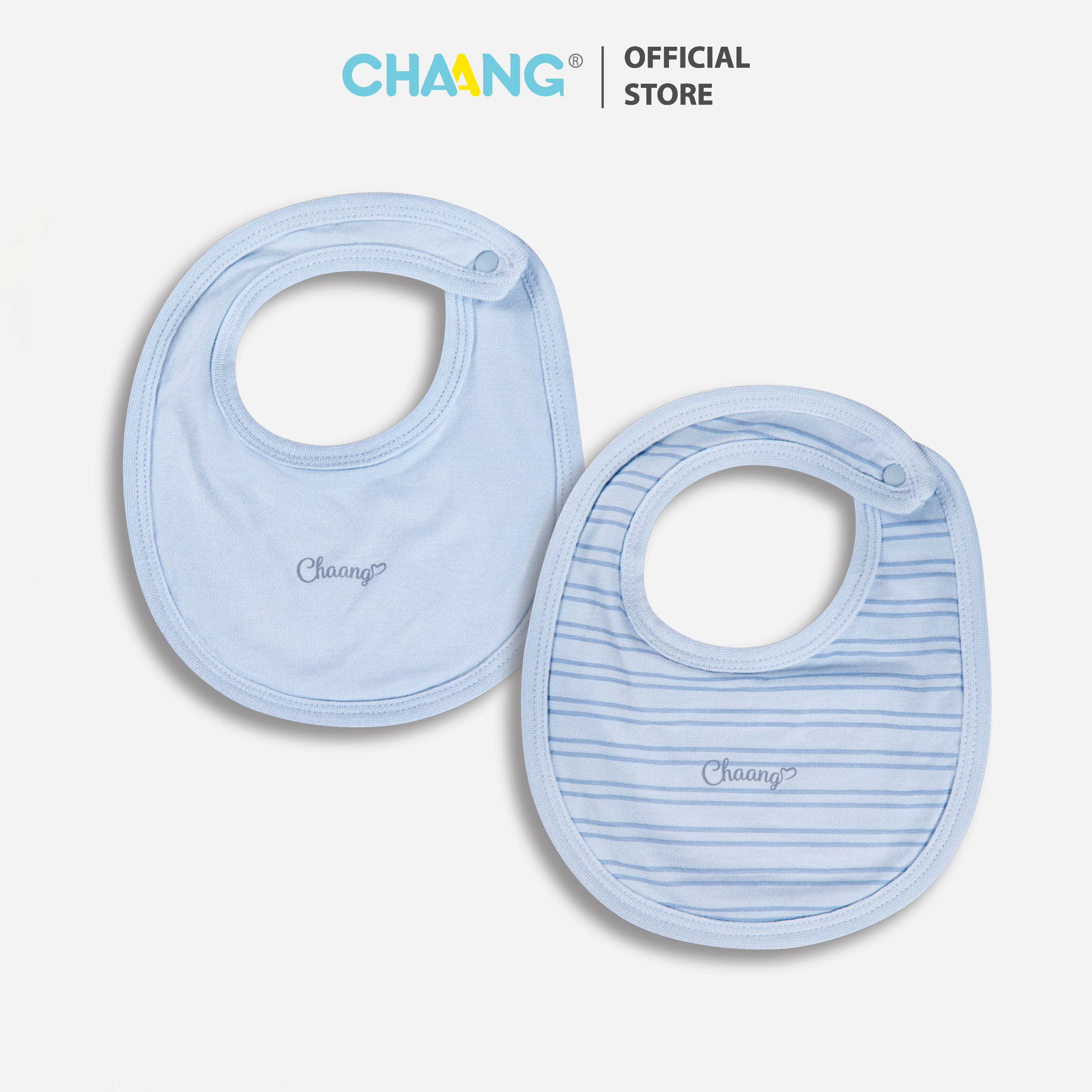 [CHAANG]Set 2 chiếc yếm tròn Active cho bé Chaang