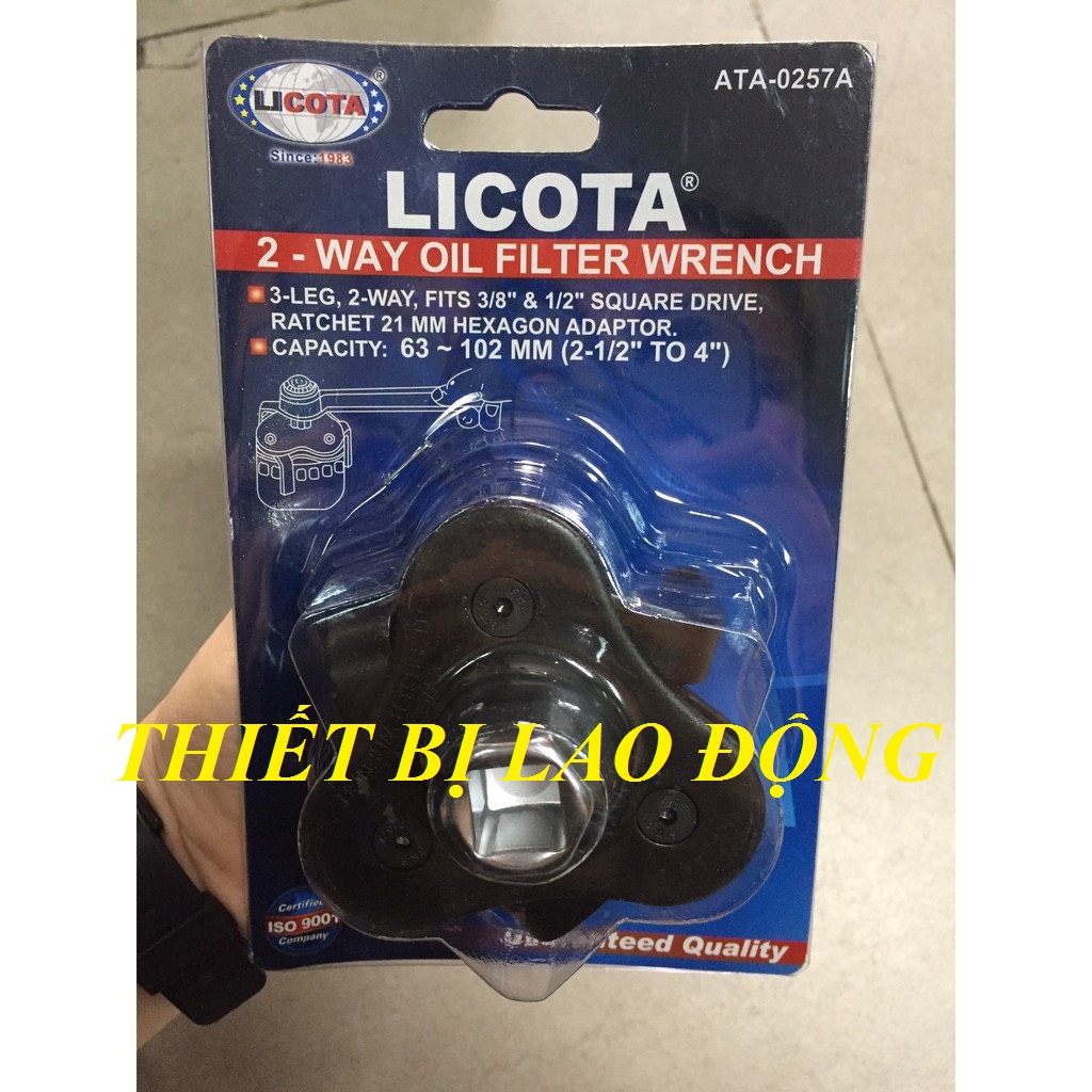 Cảo mở lọc dầu (nhớt) chân Dẹp Licota - ATA-0257A