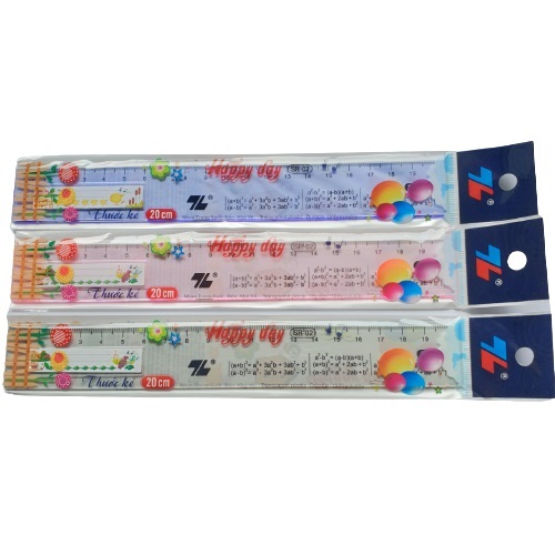 Thước 20cm có hằng đẳng thức Happy Day SR-02