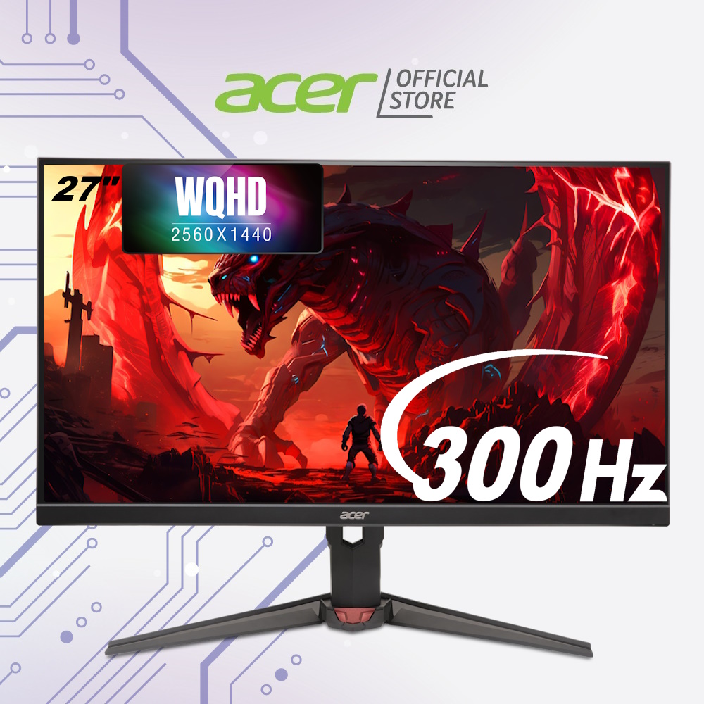 300Hz Refresh Rate] Acer XV272U F3 27-inch WQHD IPS 300Hz Monitor