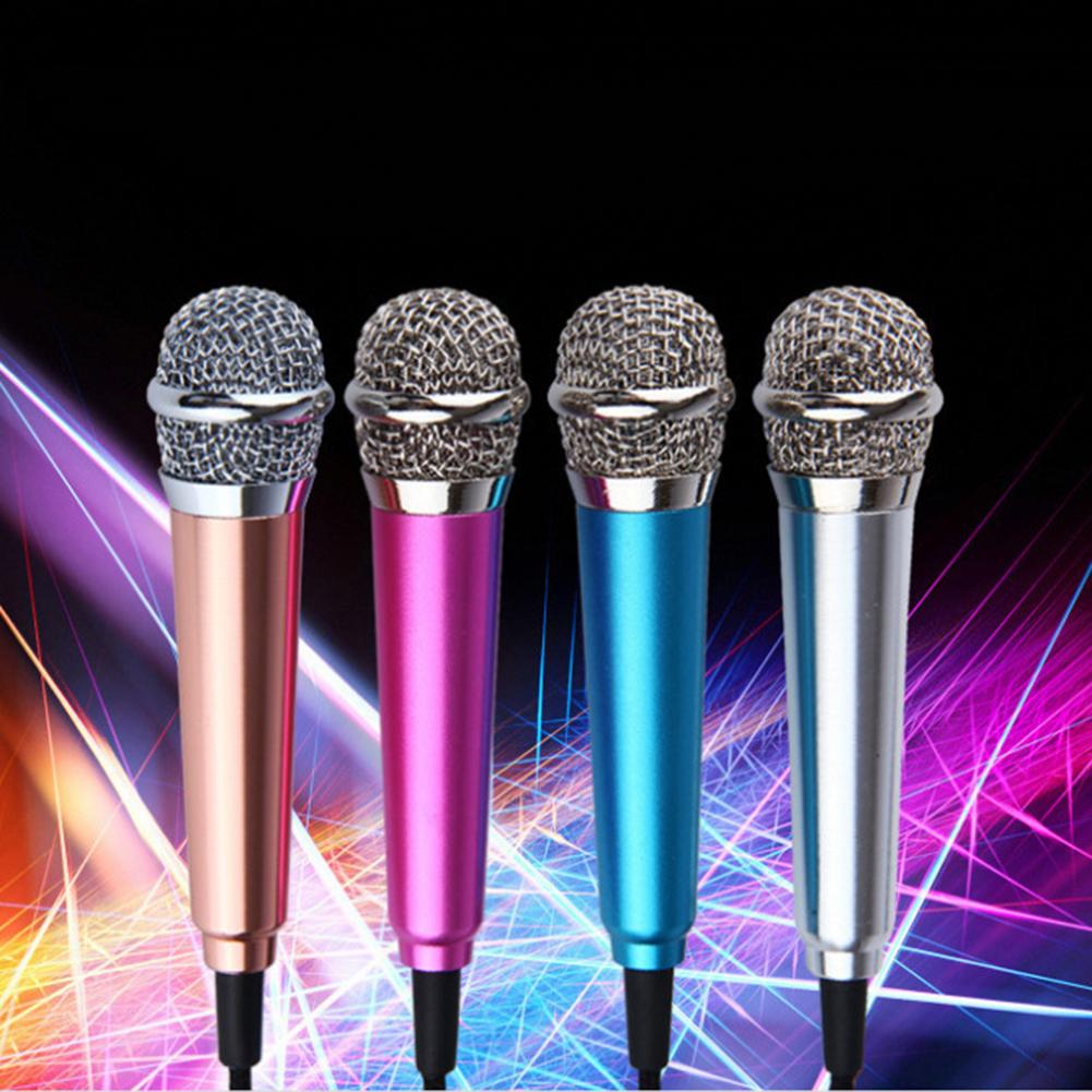 ♥ Cá Tuyết ♥ Micro âm thanh nổi Mini 3.5mm có dây cầm tay