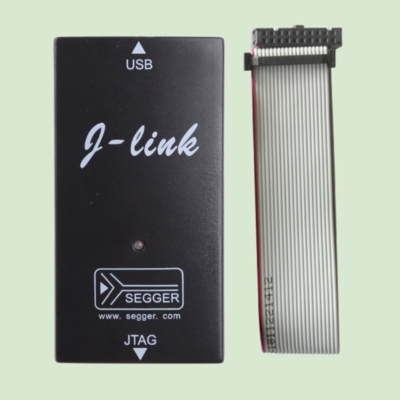 New Product Jlink V9 Emulator USB JTAG Emulator Debugger Programmer STM32- High-Speed Download Black Adapter Board V9 ARM Emulator