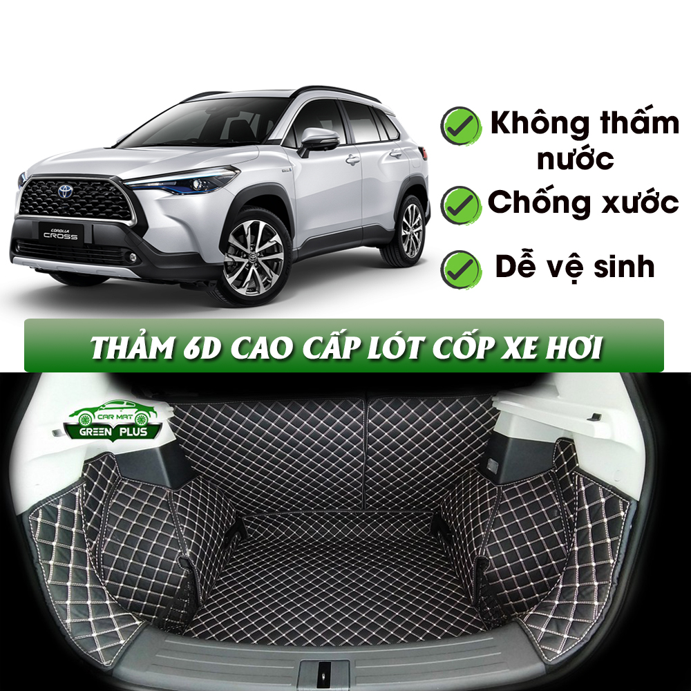 Thảm lót full cốp ô tô toyota cross