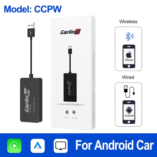 Carlinkit Wireless CarPlay USB Dongle Android Auto Adapter for Android