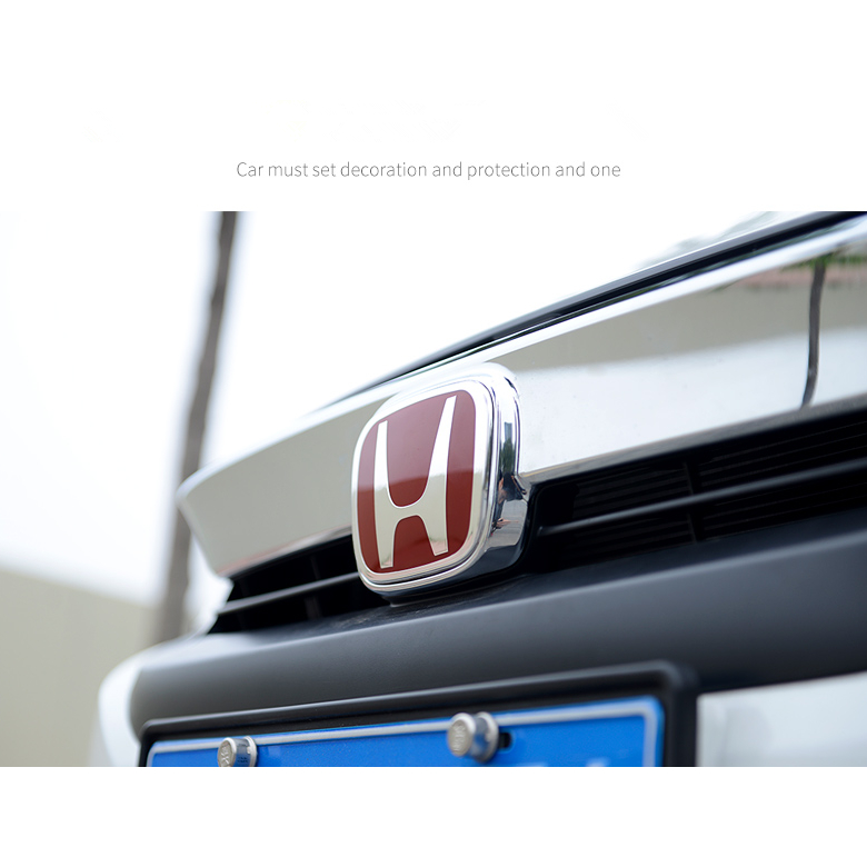 [Ous] 2 cái/bộ Honda Civic FC 2016 - 2018 Type-R trước & logo phía sau (Huy hiệu/biểu tượng)