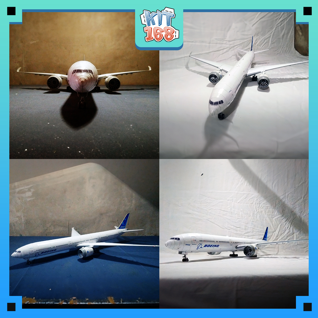 Mô hình giấy Máy bay Boeing 777-9X (N779XY)