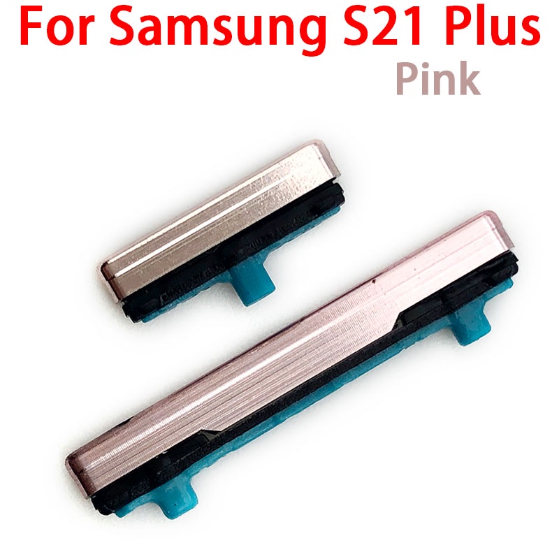 For Samsung S21 Plus Ultra New Side Volume Button Power ON / OFF Buttton Key Set Replacement Parts. 