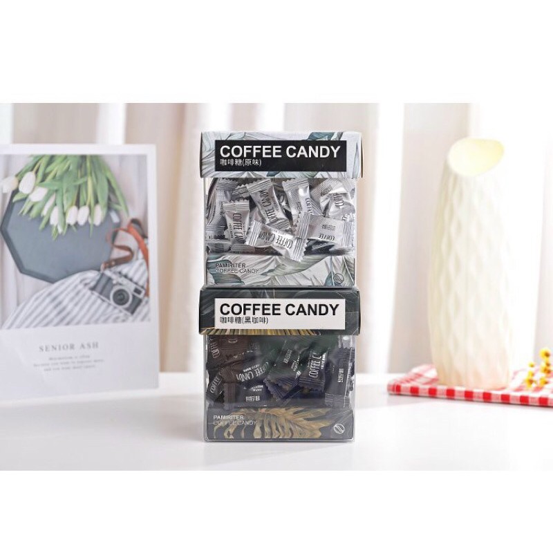 (4 Vị) Kẹo Coffee Candy Đài Loan Hộp 70g