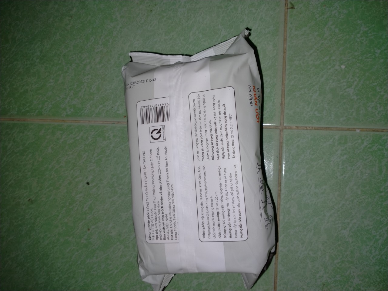 Khăn giấy ướt lotte 120 tờ cao cấp