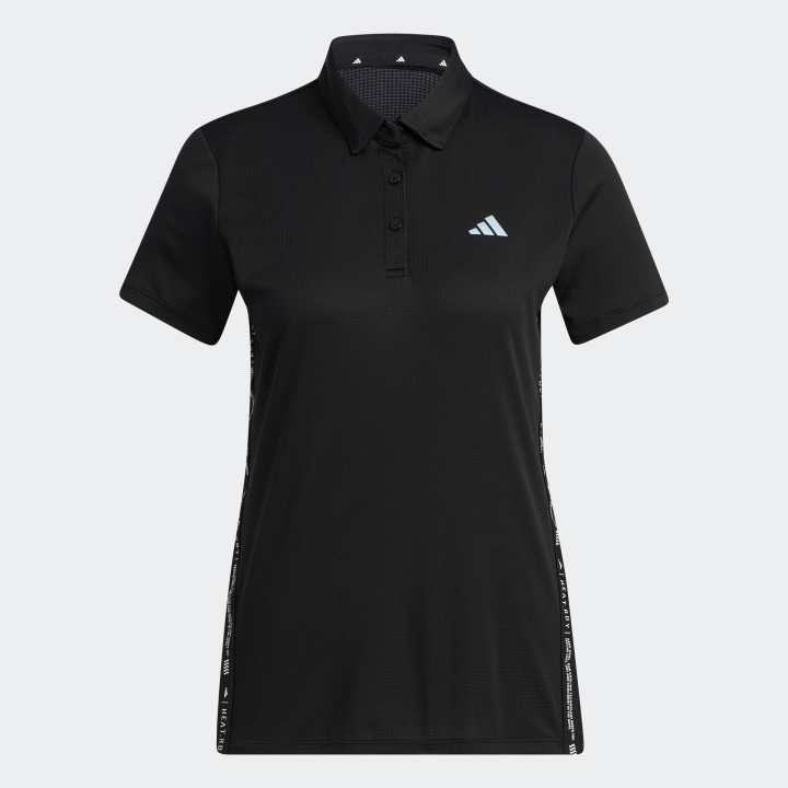 adidas Đánh gôn HEAT.RDY POLO Nữ Đen HT0037
