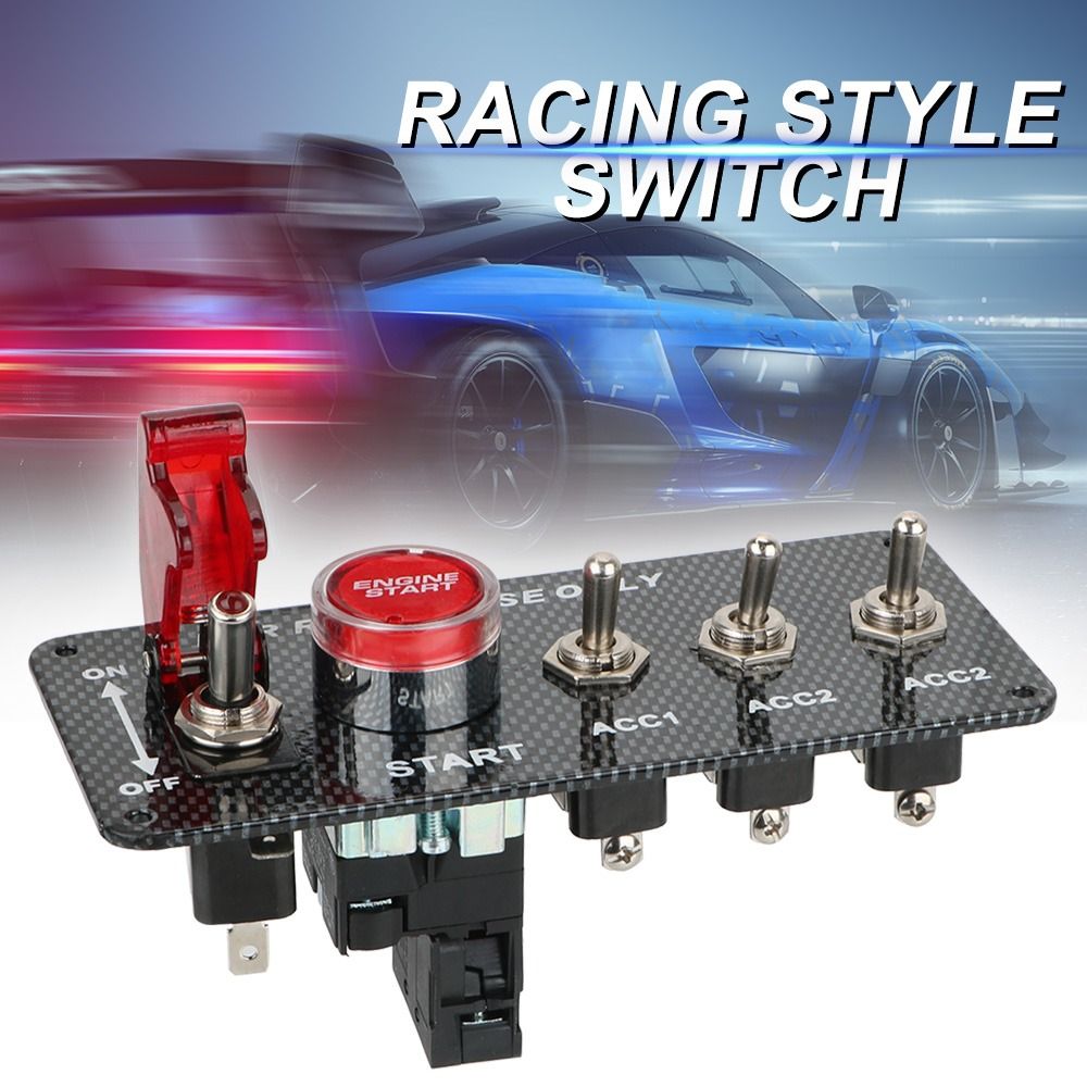 Car Ignition Engine Start on/Off 12V Toggle Ignition Switch Ignition ...