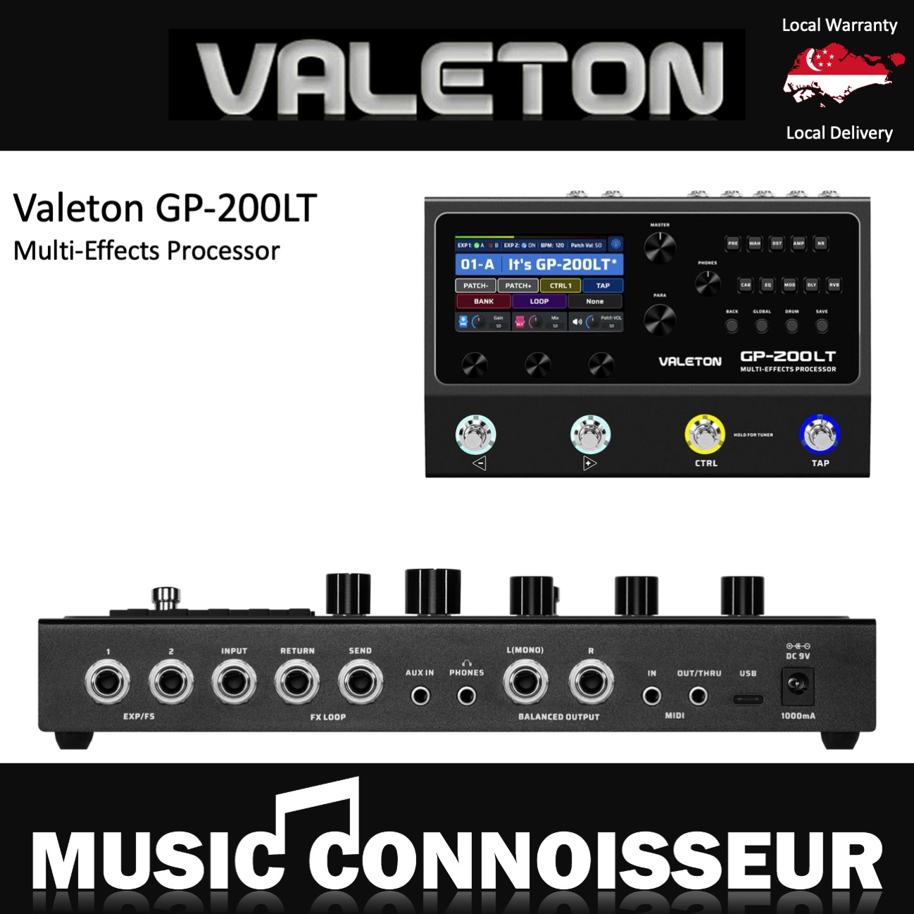 【本日のみ！最終値下げ】Valeton GP-200LT Valeton GP-200 LT | Lazada Singapore