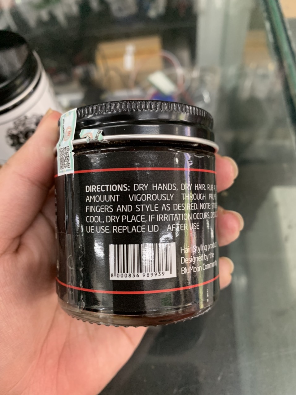 Pomade vuốt tóc nam CUZIN 100g