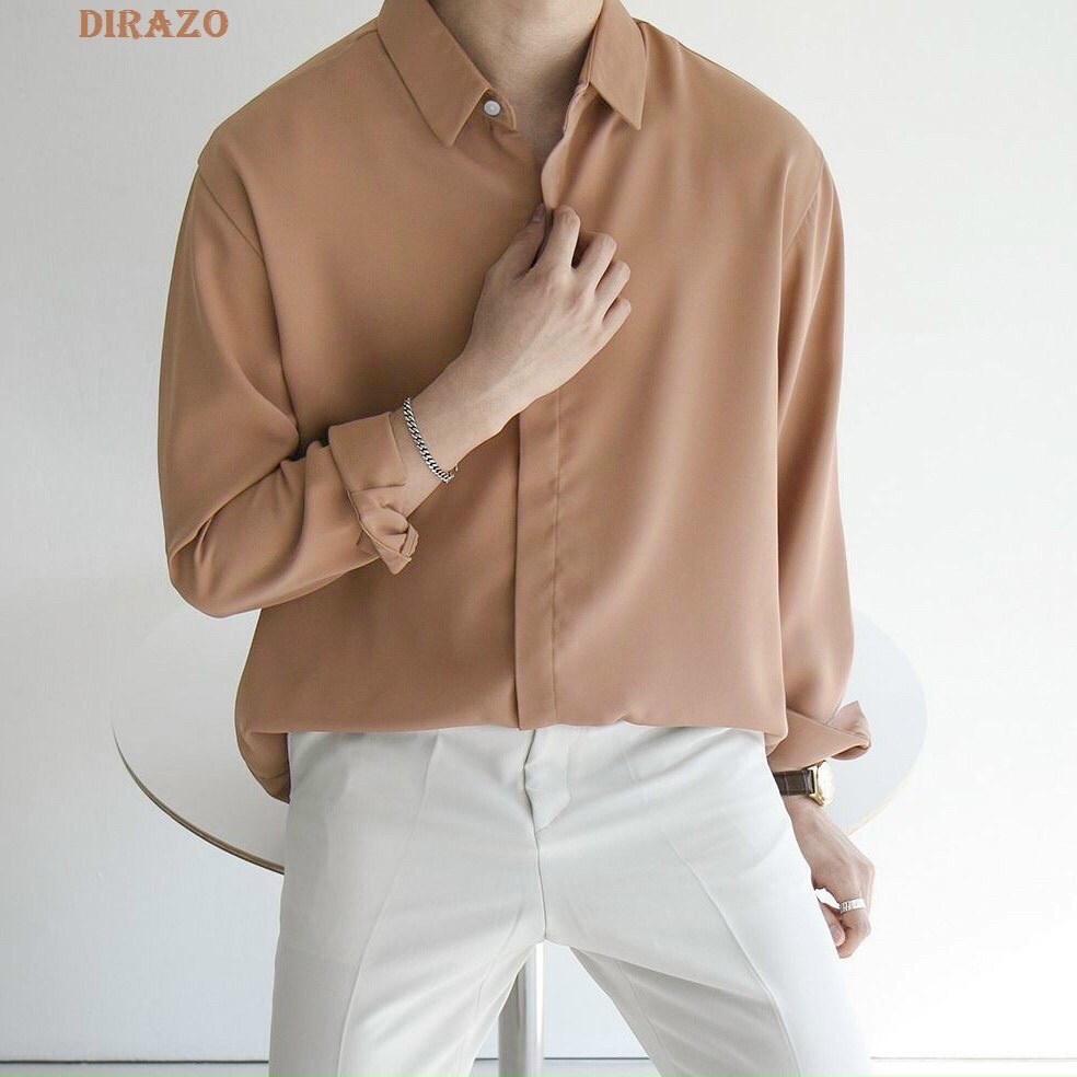 Áo Sơ Mi Trắng Nam Dấu Cúc Chuẩn Hàng Shop - Bán Hàng Có Tâm