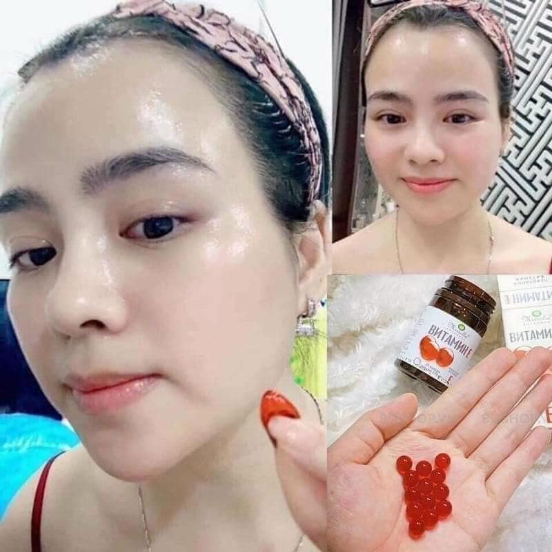 Vitamin E Đỏ Mirrolla nga 400mg hộp 30 viên