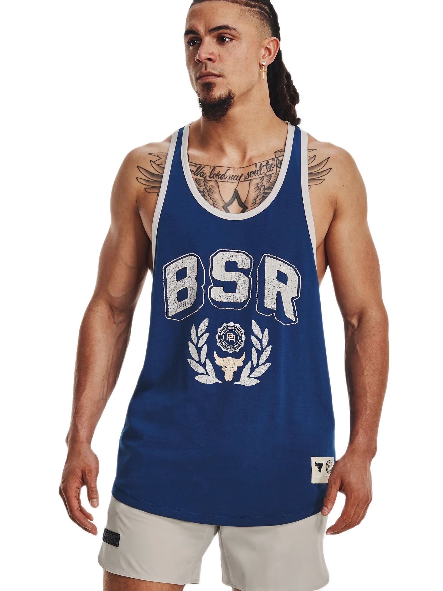 Bsr Sweat Rock Sweat Activated Tank Under Armour UA Project Rock