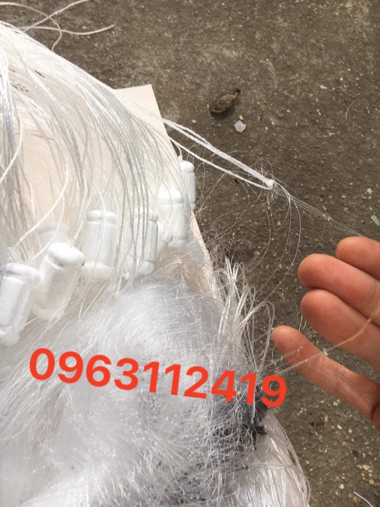 lưới đánh cá 3 màn then 3 cao 2m8 dài 80 mét
