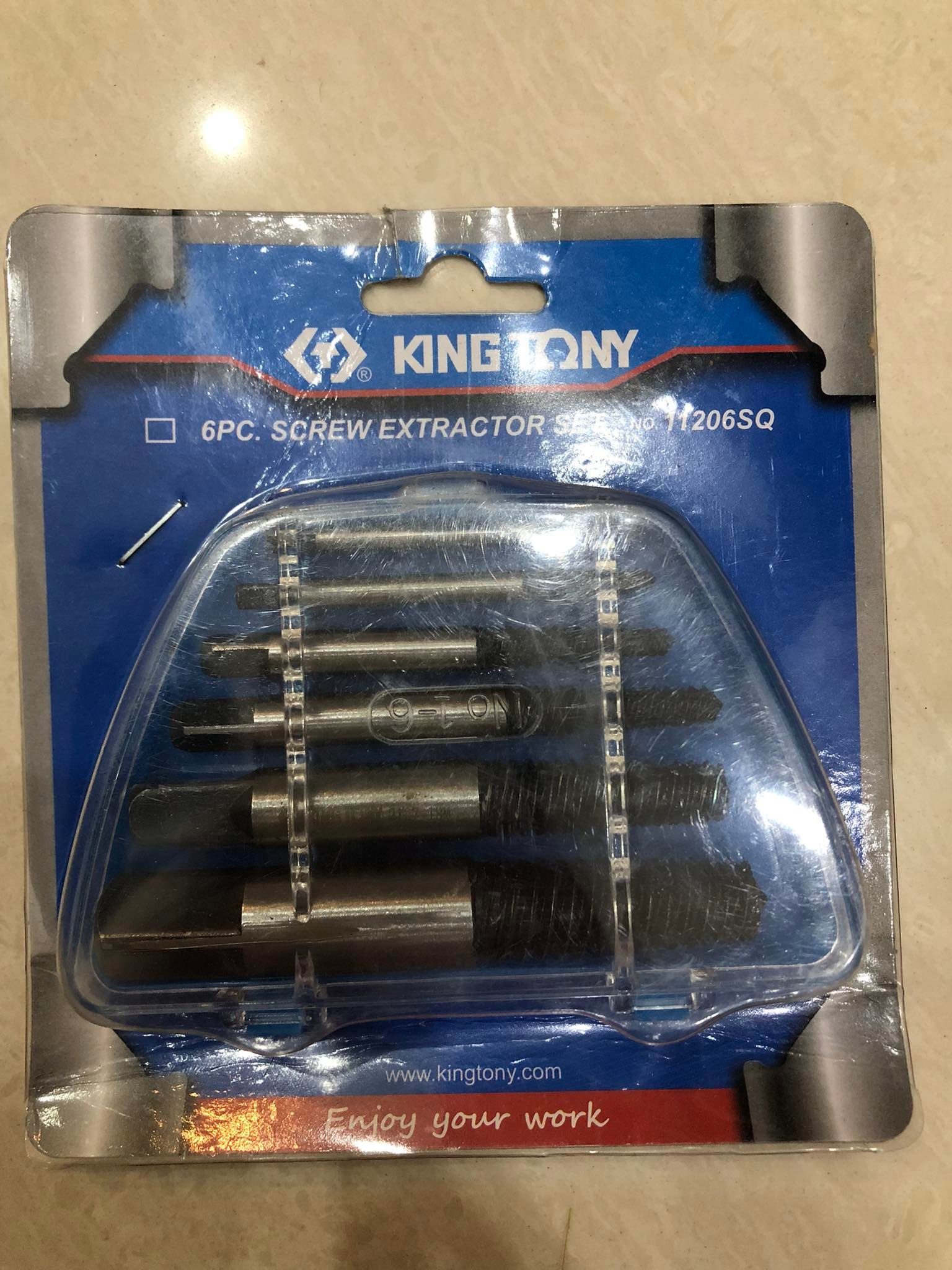BỘ 6 MŨI VẶN ỐC GẪY KINGTONY