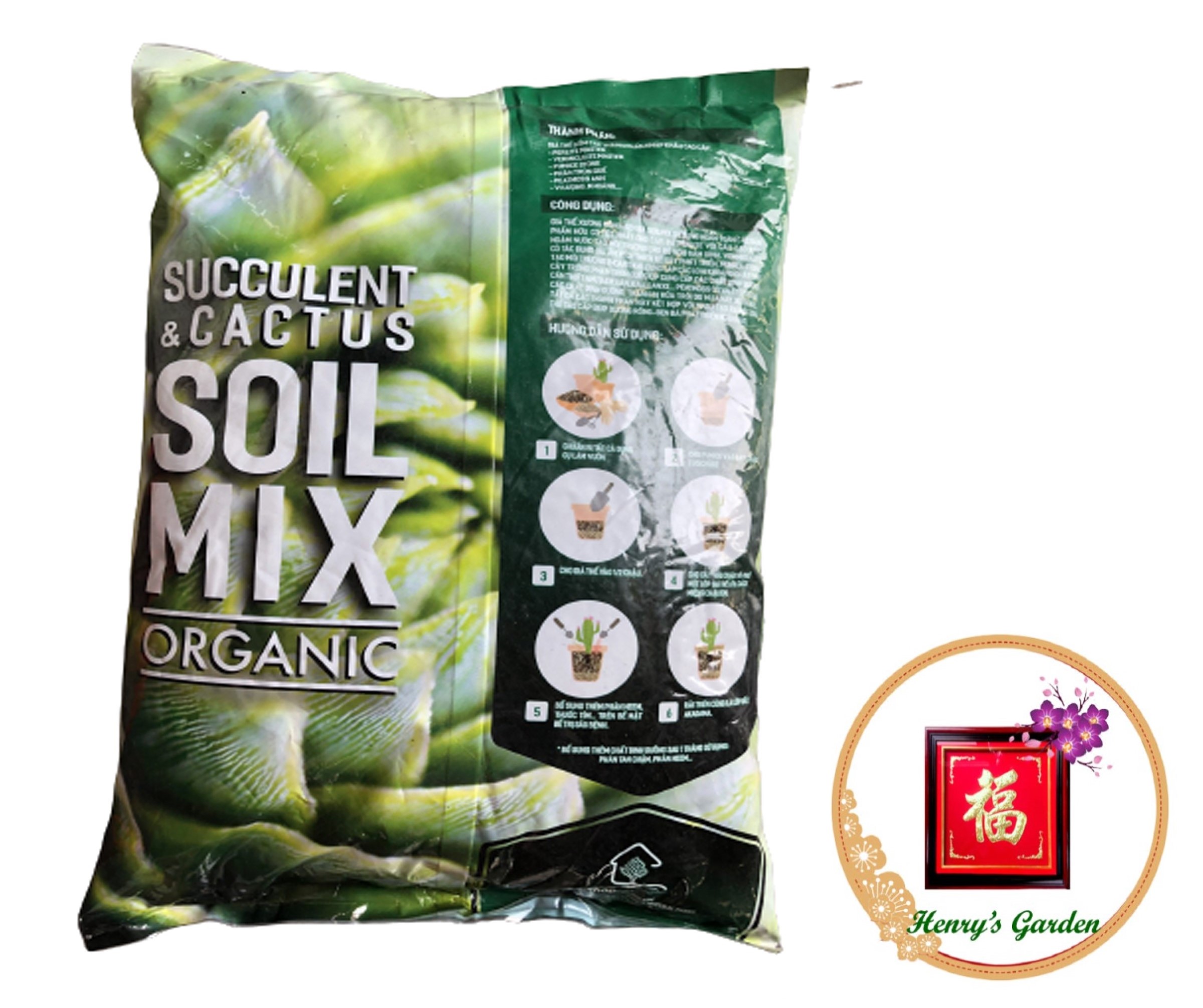 Đất Soil Mix (Trồng Sen Đá) - #834D# 6kg