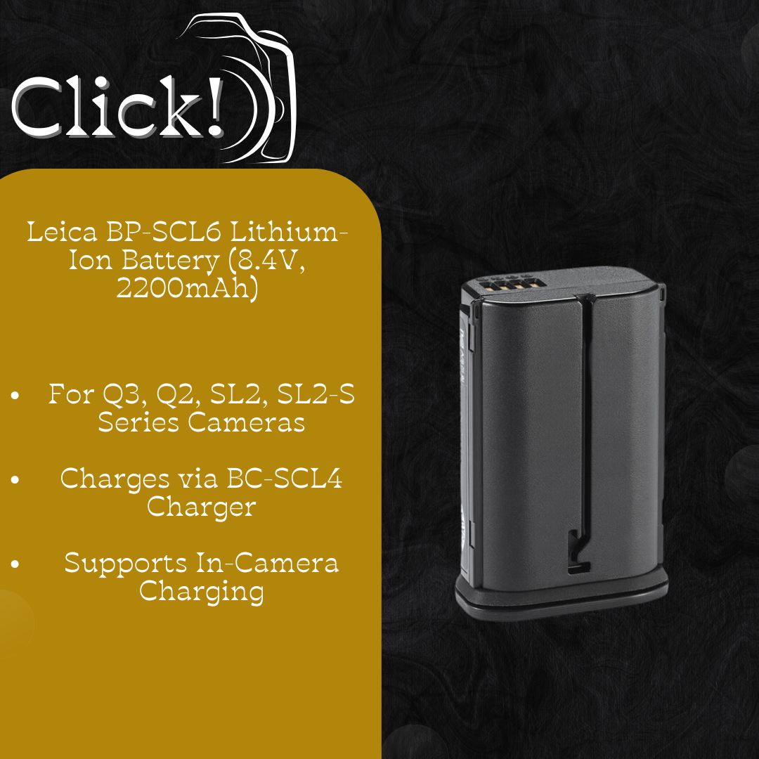 LEICA BP-SCL6 SLシリーズ/Q2/Q3用バッテリー 【公式通販】 LEICA BP-SCL6 SLシリーズ/Q2/Q3用バッテリー 【公式通販】