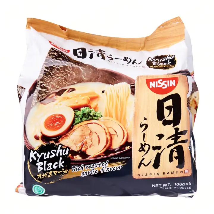 Nissin Japanese Ramen Kyushu Black Instant Noodles Lazada Singapore