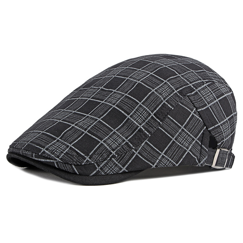 Stripe%20Lattice%20Beret%20Hat%20Women%20Men%20Plaid%20Visors%20Duckbill%20Herringbone%20Flat%20Cap%20-%20Image%208