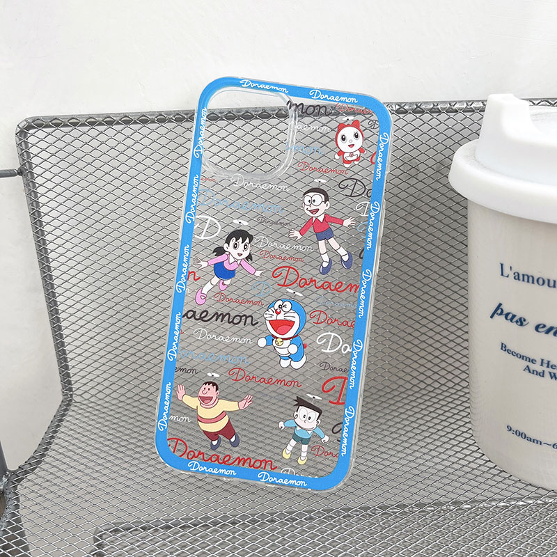 Phone Casing Redmi Note 13 pro 5g Note13 pro+ 5g Cute Cartoon Doraemon Pattern Shockproof Clear Soft Silicone Case Redmi Note 13pro+ Note13 pro 5g Classic Phone Casing Cover