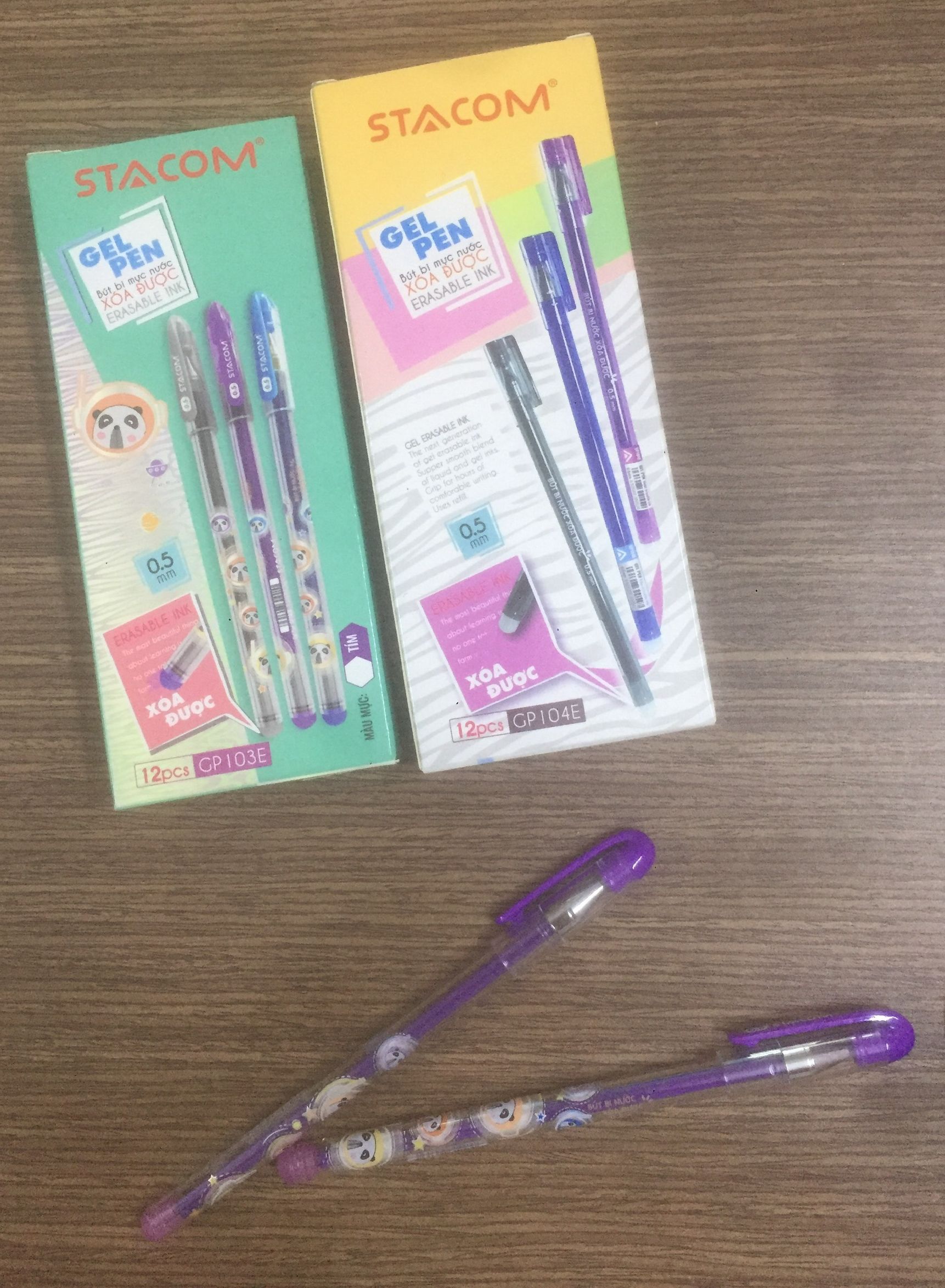 Bút bi mực nước STACOM GP103E 0.5mm