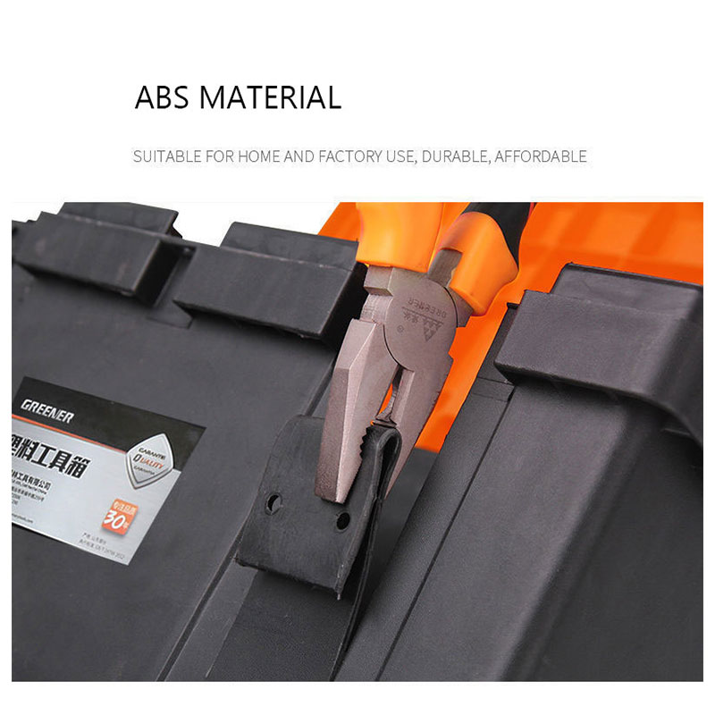Toolbox Hardware toolbox Car suitcase Household multifunctional large plastic toolbox Special storage box for electrician