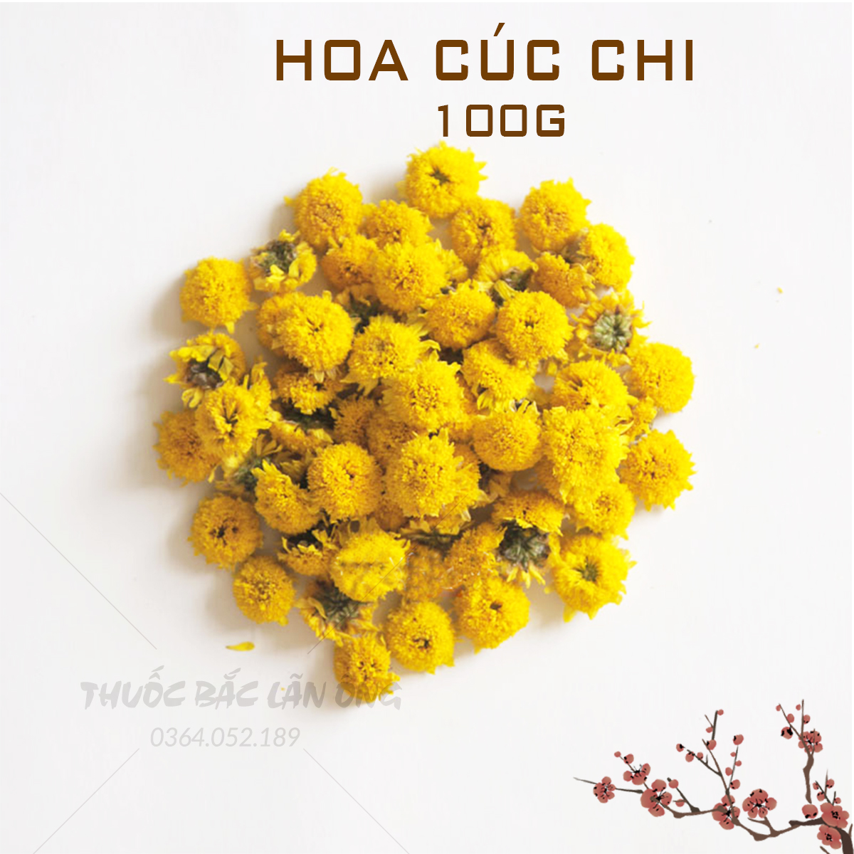 Hoa cúc chi sấy khô 100g