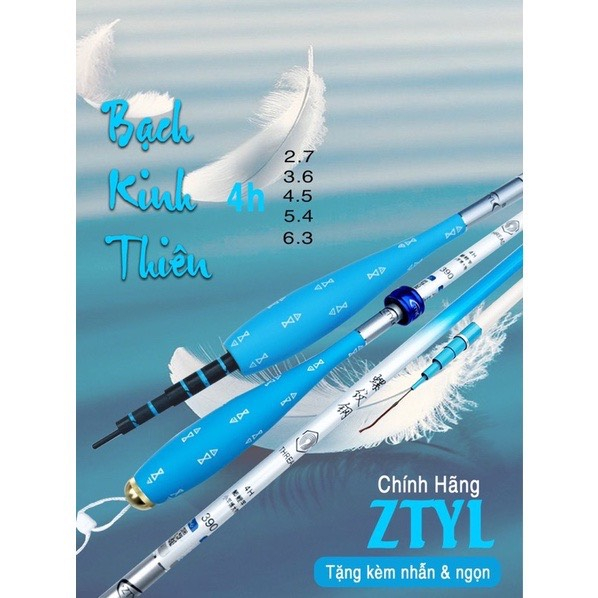 (Chất Lượng) Cần câu đài Bạch kinh thiên 4h