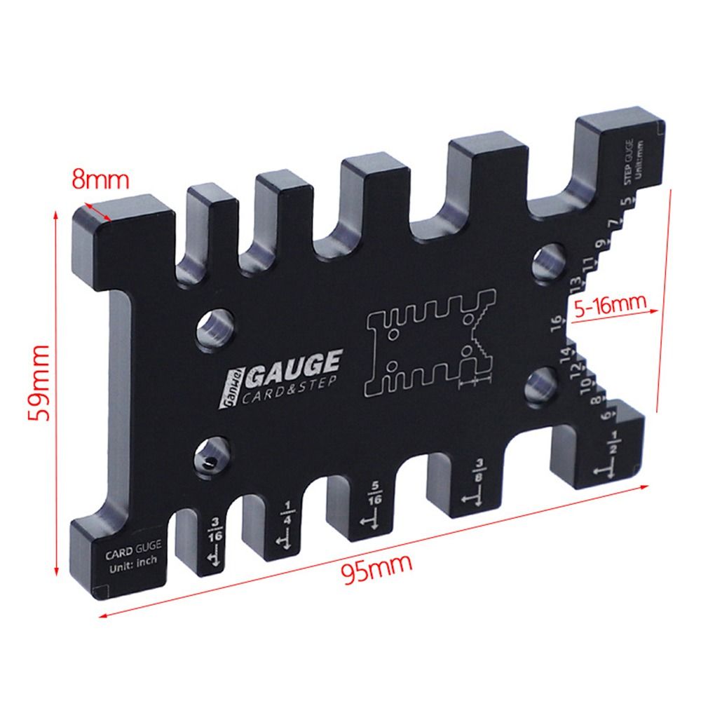 CBT Metric Imperial Tenon Caliper Carpentry Router Saw High Precision ...