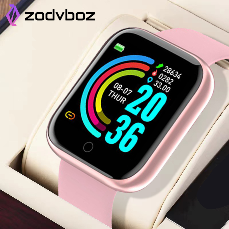ZODVBOZ Đồng hồ thông minh Màn hình nhịp tim Bluetooth Đồng hồ thể thao Máy đo huyết áp Quà tặng Điện tử Đồng hồ thông minh chống nước thumbnail