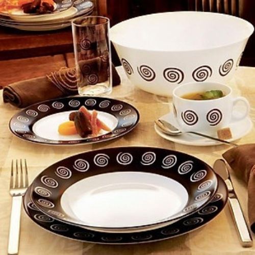 Bộ 2 Đĩa thuỷ tinh Luminarc Sirocco 19cm